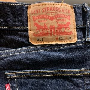 Men’s Levi’s 511 slim blue jeans 29x30